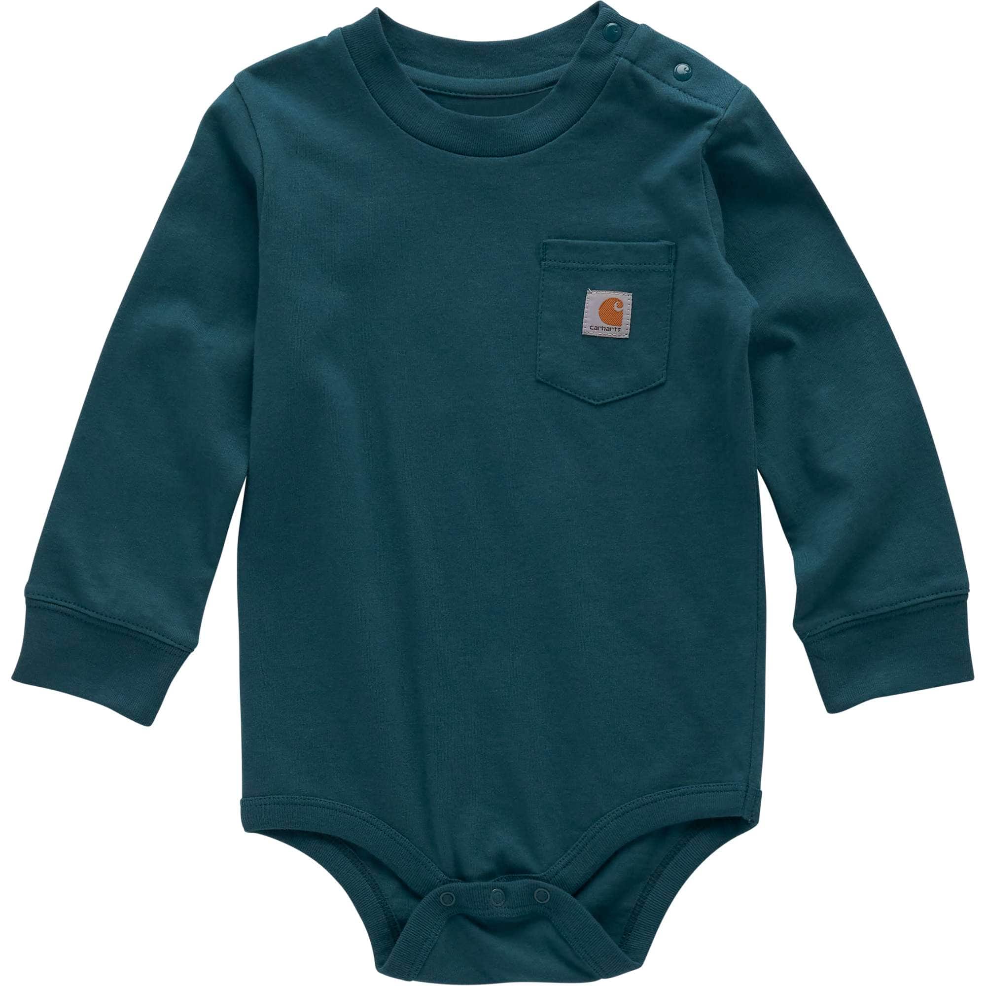 Kids' Long Sleeve Pocket Bodysuit (Baby)