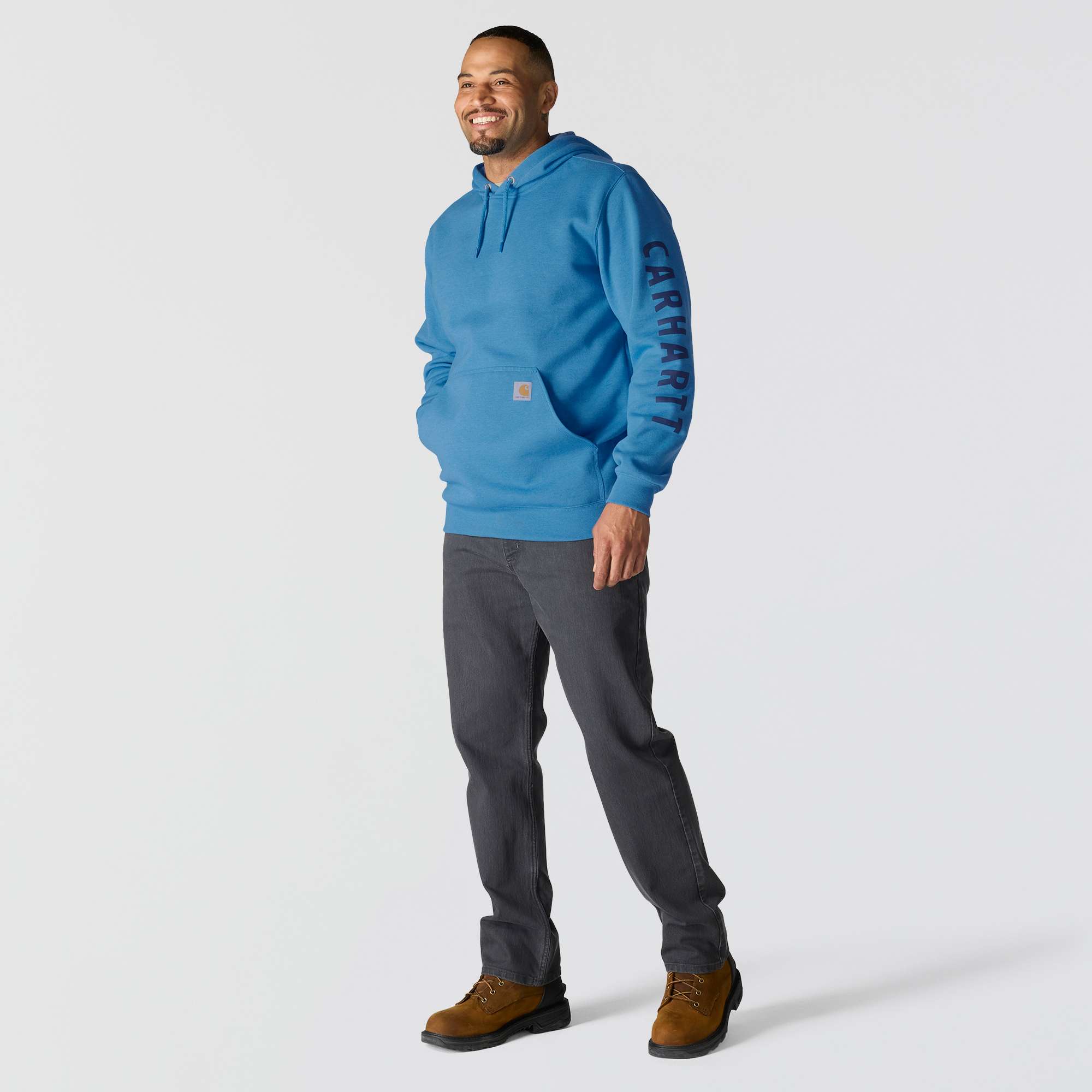 Rain Defender® Loose Fit Midweight Logo Graphic Sweatshirt