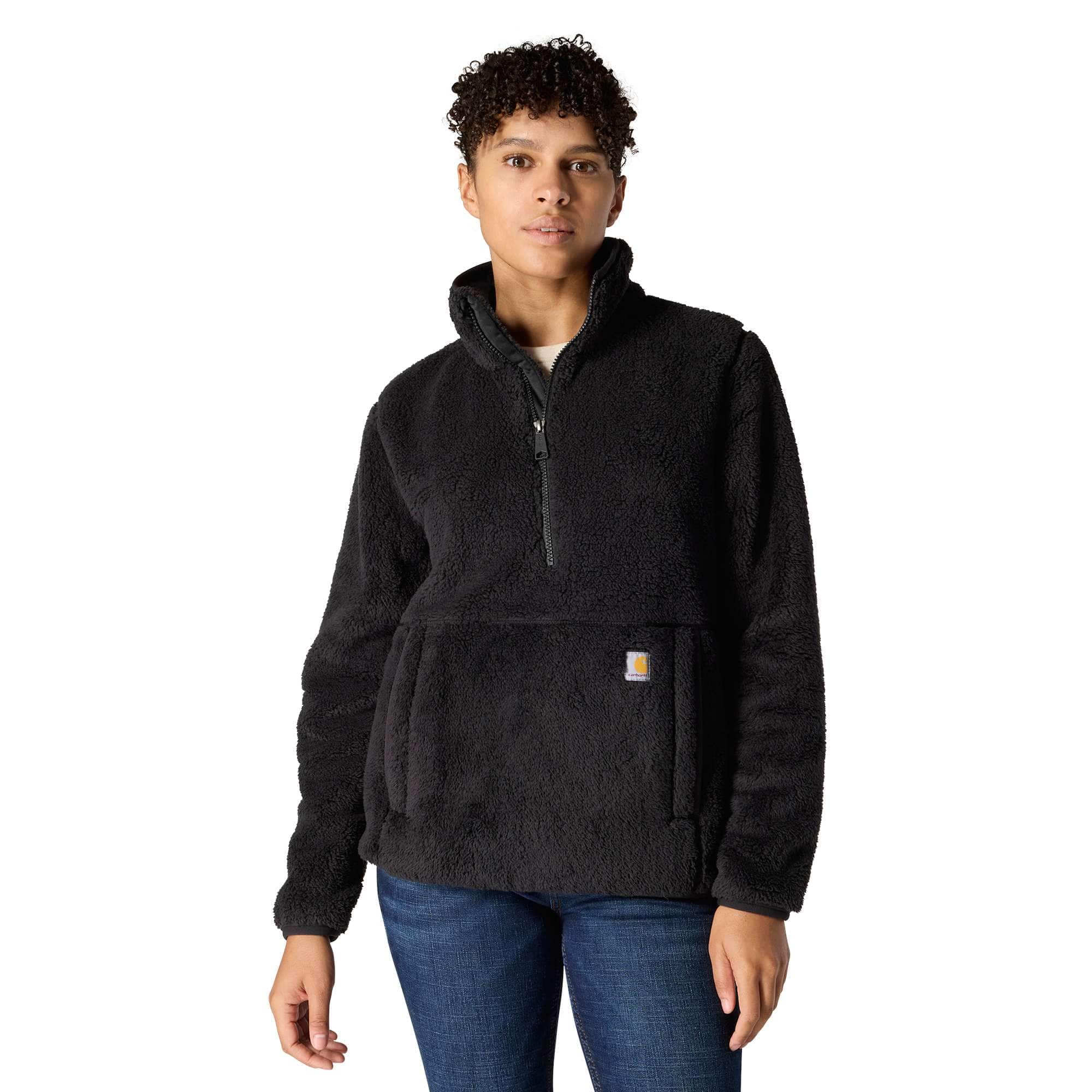 Women's Loose Fit Fleece Pullover - 3 Warmest Rating