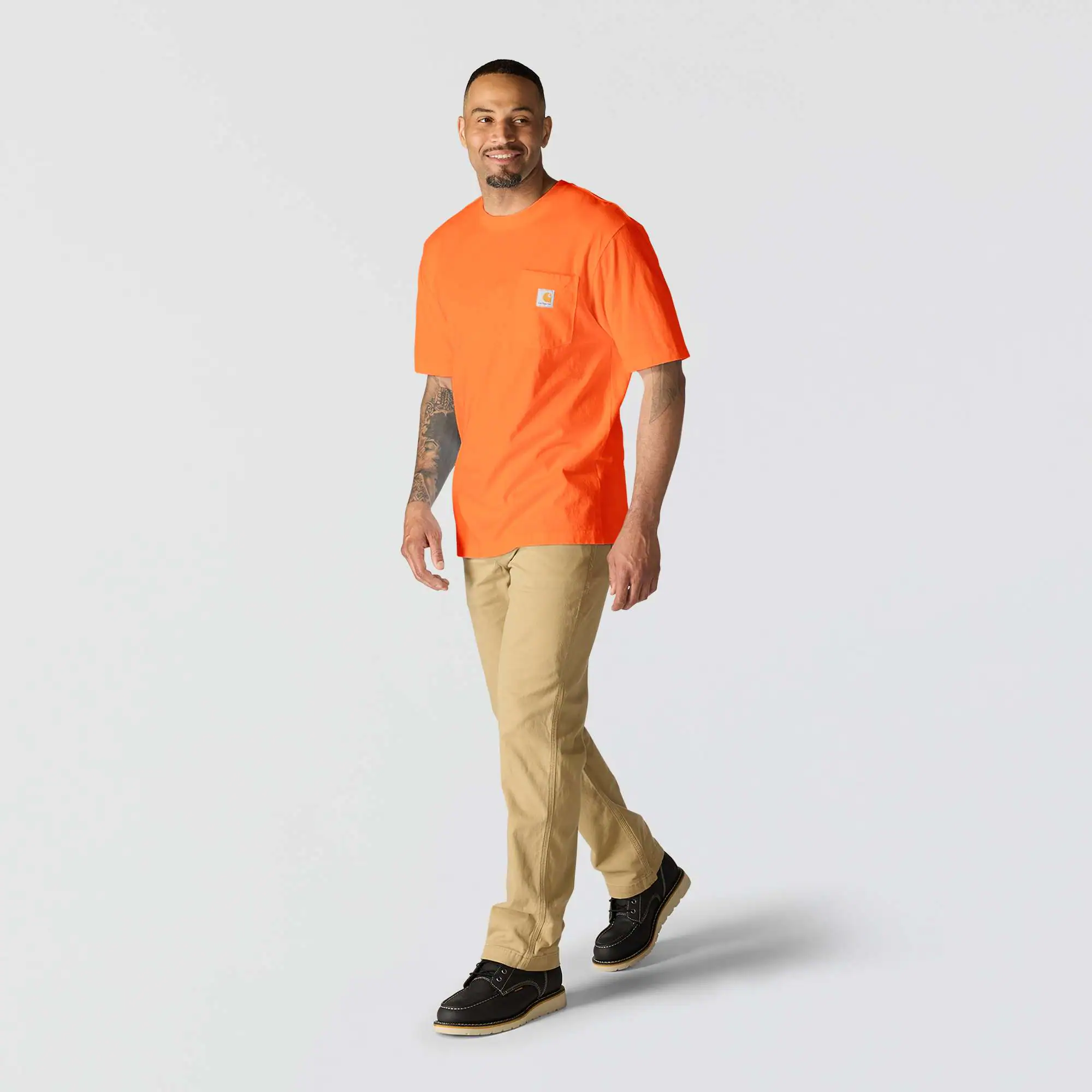 Loose Fit Heavyweight Short-Sleeve Pocket T-Shirt