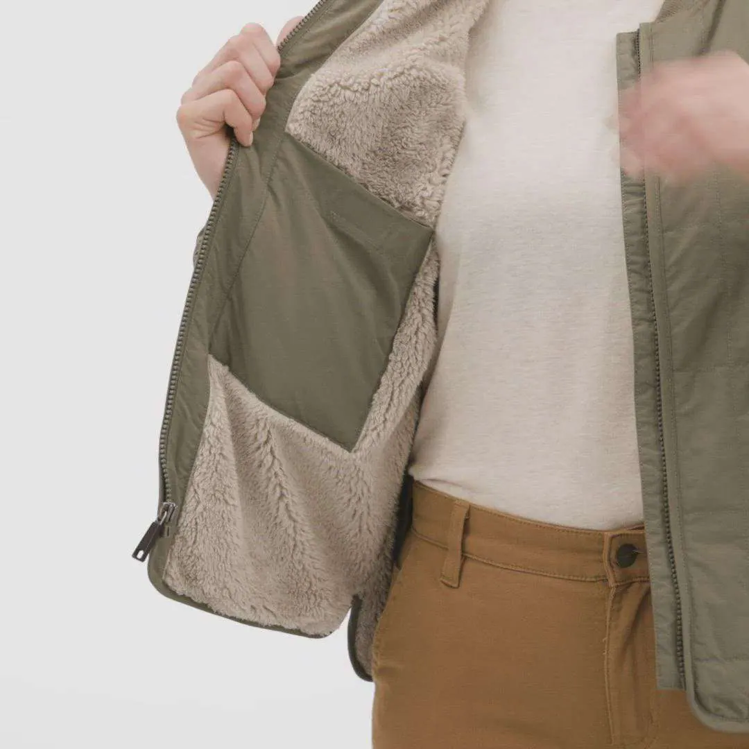 Women's Rockford Loose Fit Lightweight Insulated Jacket - 2 Warmer Rating