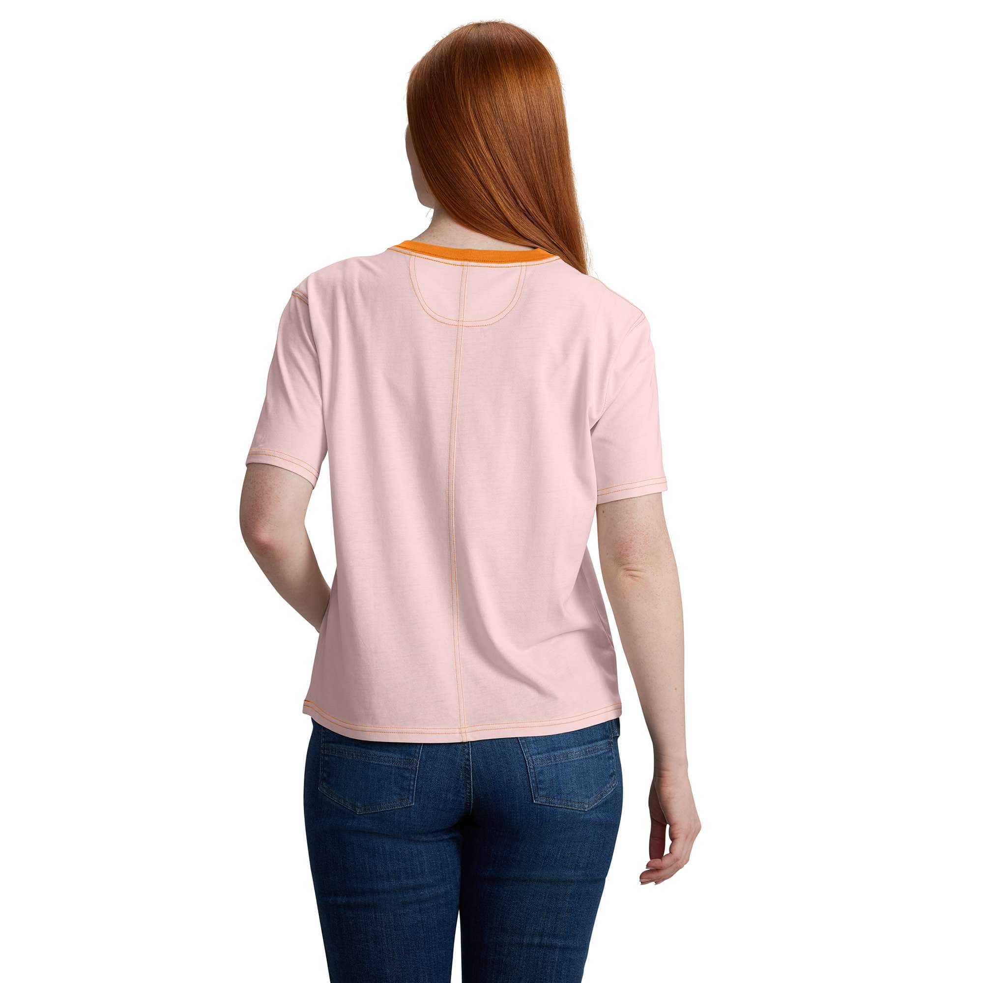 Women's TENCEL™ Fiber Series Short-Sleeve Ringer Graphic T-Shirt