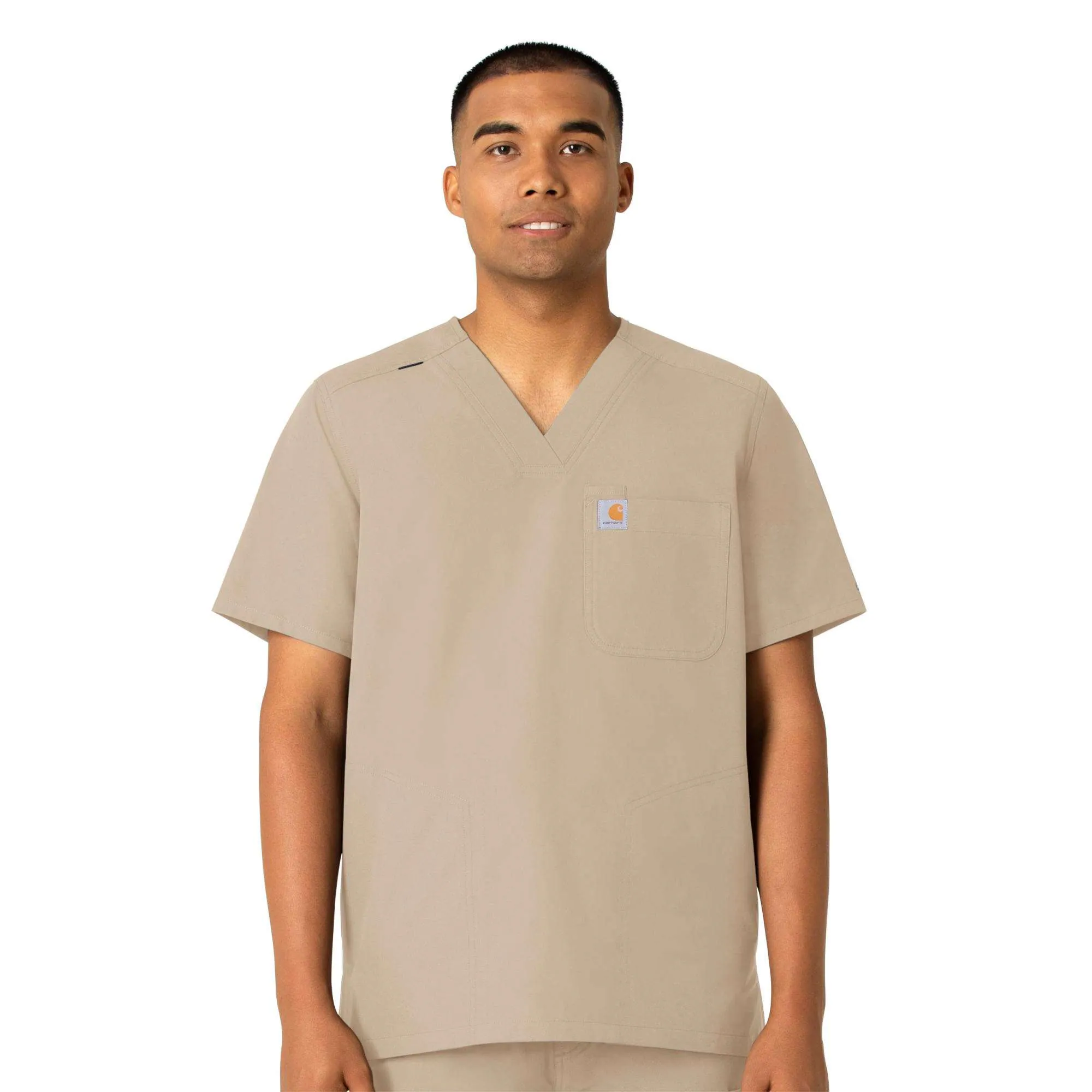 Force Essentials V-Neck Shirttail Scrub Top