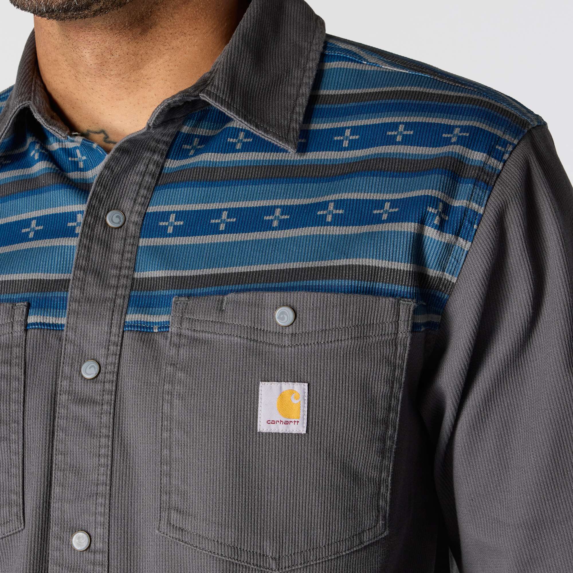 Montana Rugged Flex™ Relaxed Fit Corduroy Long-Sleeve Shirt