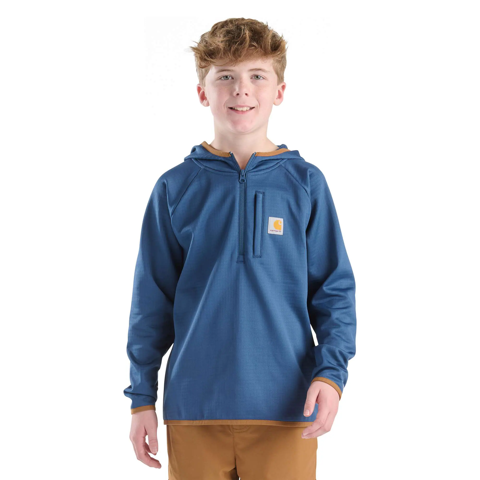 Boys' Force® Long-Sleeve Quarter-Zip Sweatshirt (Child/Youth)