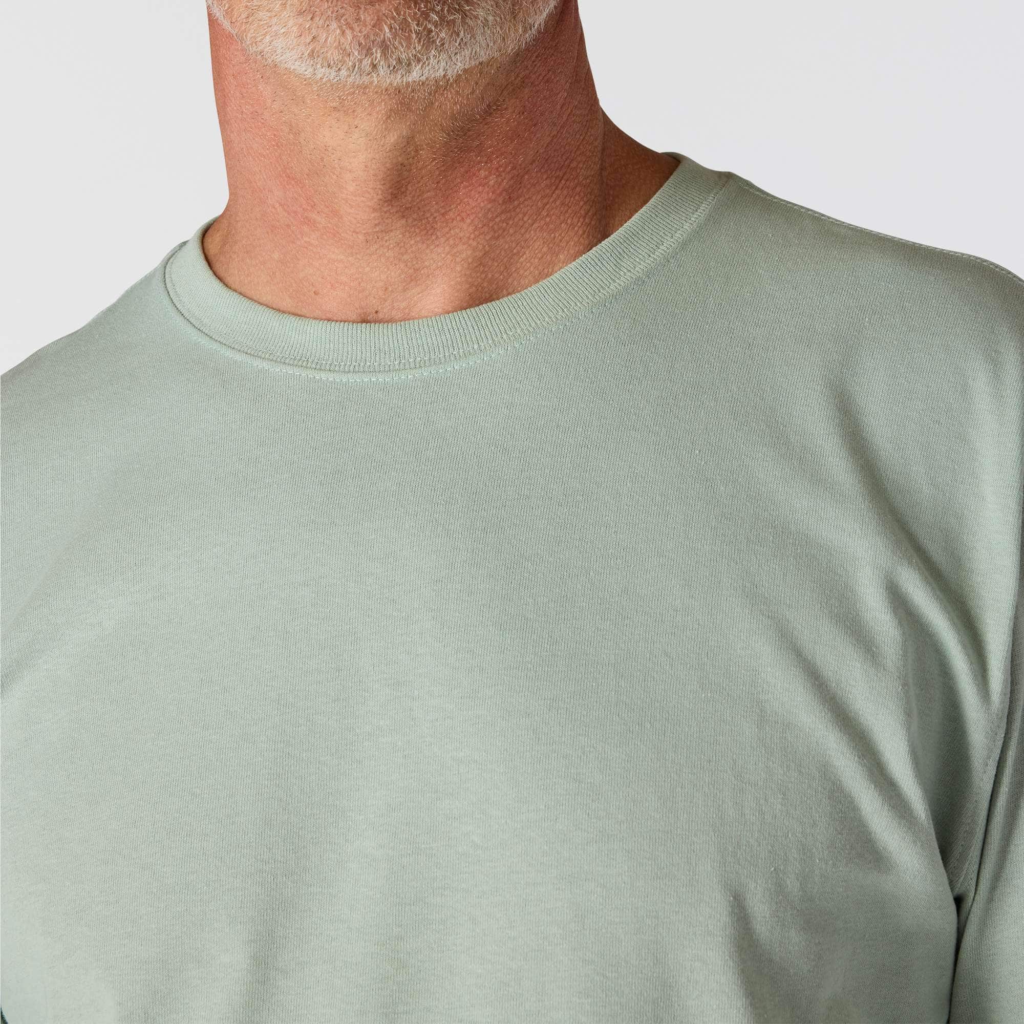 Loose Fit Heavyweight Long-Sleeve Logo Sleeve Graphic T-Shirt