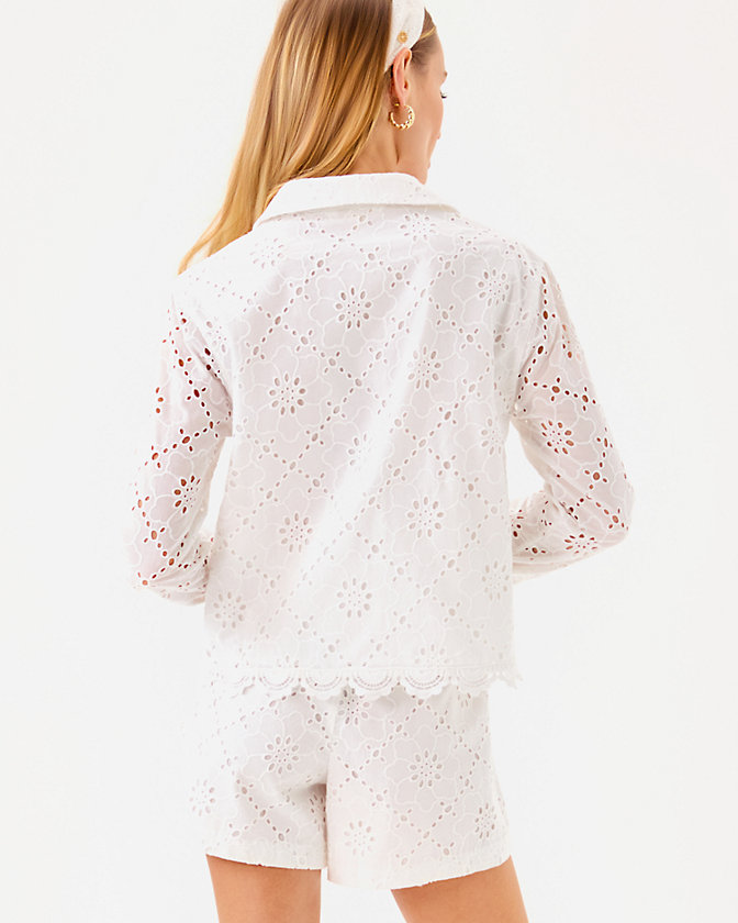 Singrid Eyelet Top - Lilly Pulitzer Sale​
