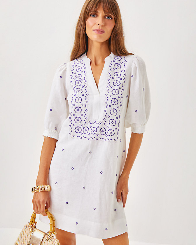 Mialeigh Linen Dress - Lilly Pulitzer Sale​
