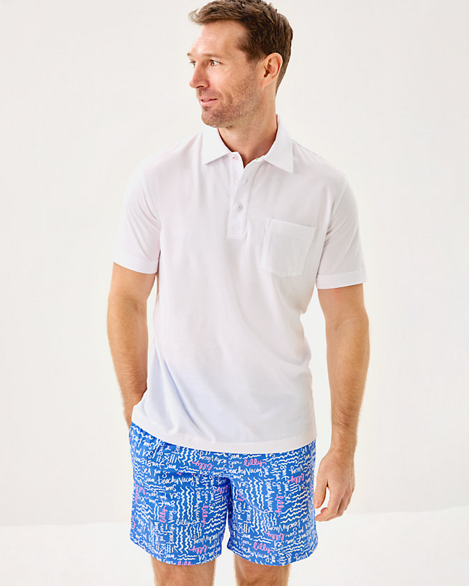 Men's Stuff Aarons Polo - Lilly Pulitzer Sale​