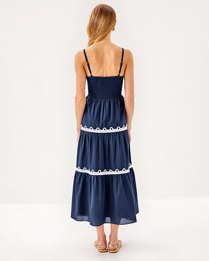 Zanna Cotton Midi Dress - Lilly Pulitzer Sale​