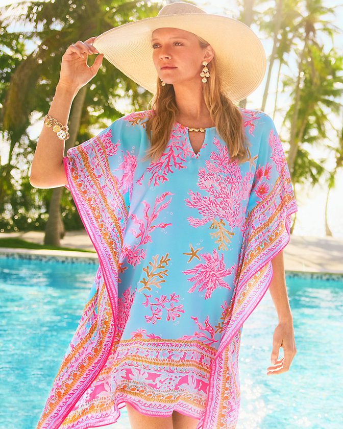 Lindamarie Silk Caftan - Lilly Pulitzer Sale​