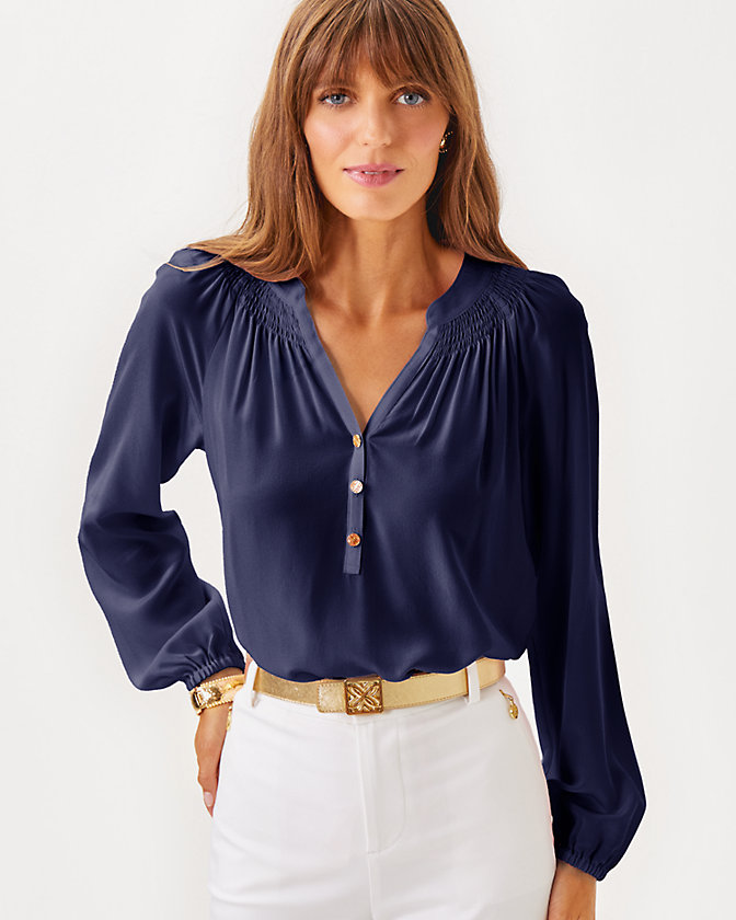 Elsa Silk Top - Lilly Pulitzer Sale​
