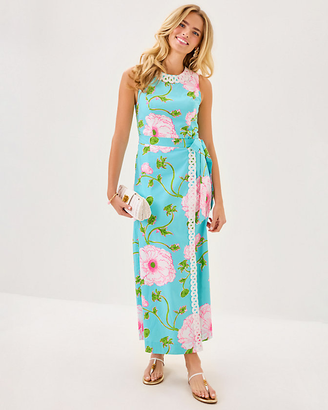 Fresia Stretch Maxi Shift Dress - Lilly Pulitzer Sale​