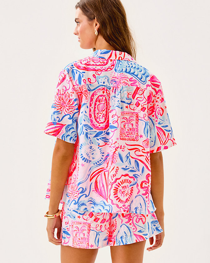 Ridoc Linen Top - Lilly Pulitzer Sale​