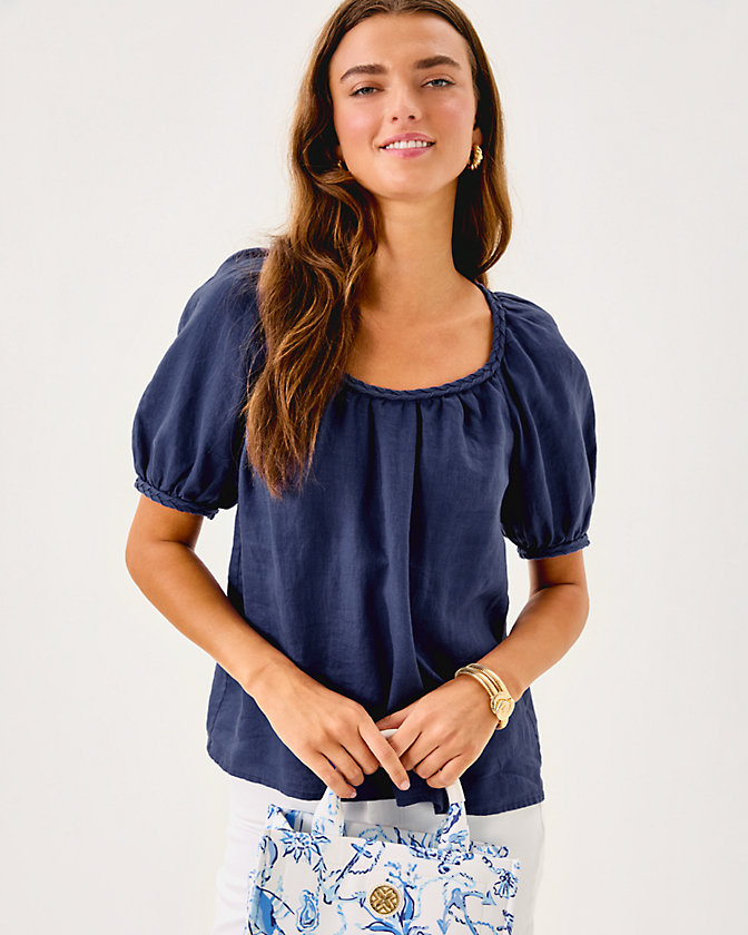 Calais Short Sleeve Top - Lilly Pulitzer Sale​