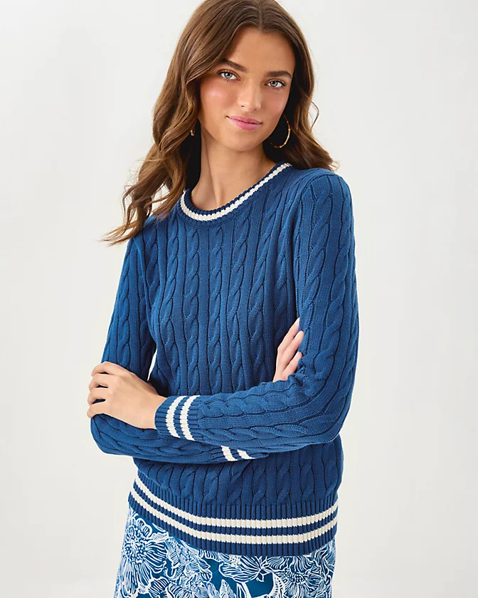 Brockton Crew Neck Sweater - Lilly Pulitzer Sale​