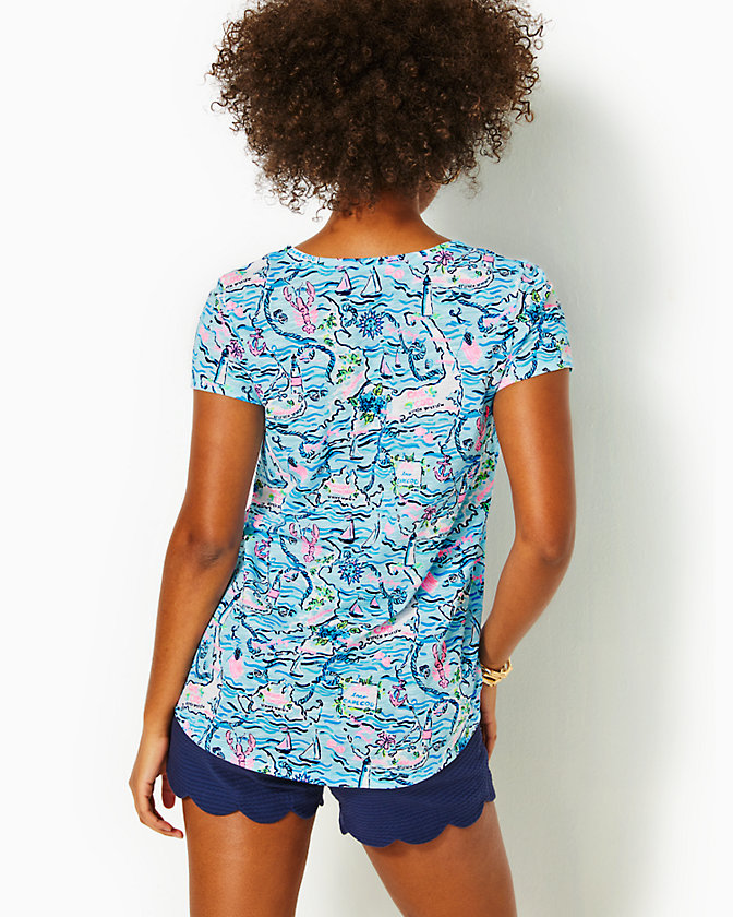Etta V-Neck Top - Lilly Pulitzer Sale​