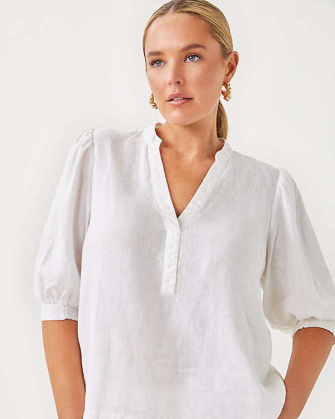 Mialeigh Linen Top - Lilly Pulitzer Sale​