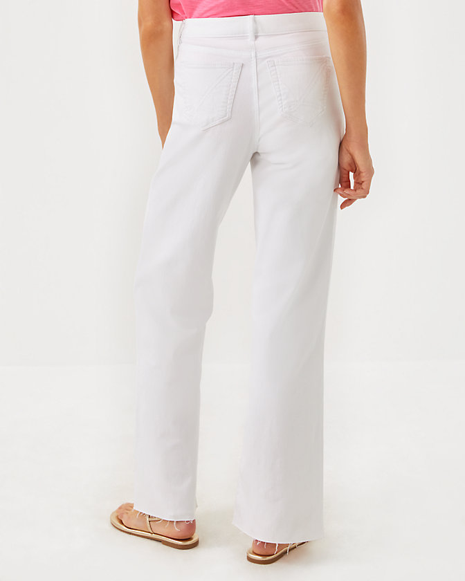 33" Aniston High Rise Straight Leg Jean - Lilly Pulitzer Sale​