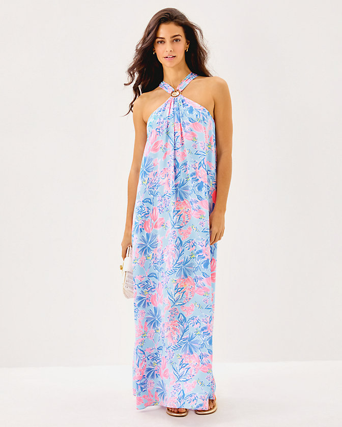 Clairabel Silk Maxi Dress - Lilly Pulitzer Sale​