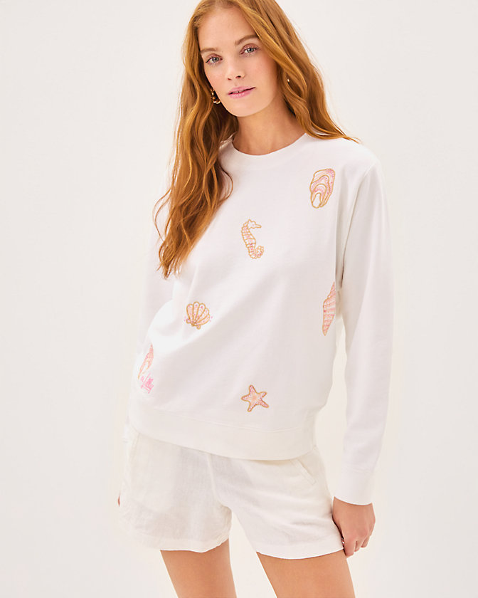 Ballad Cotton Sweatshirt - Lilly Pulitzer Sale​