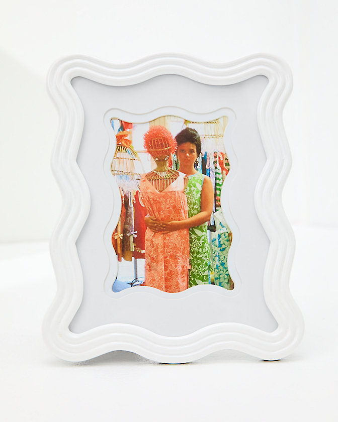 Wavy Picture Frame - Lilly Pulitzer Sale​