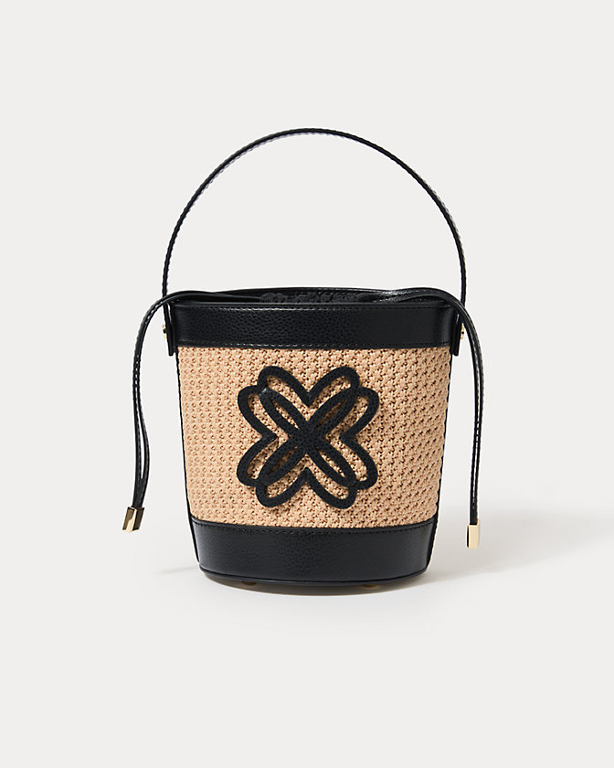 Malia Raffia Bucket Bag - Lilly Pulitzer Sale​