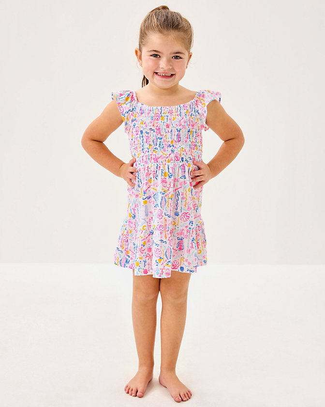 Girls Mini Jilly Cotton Dress - Lilly Pulitzer Sale​