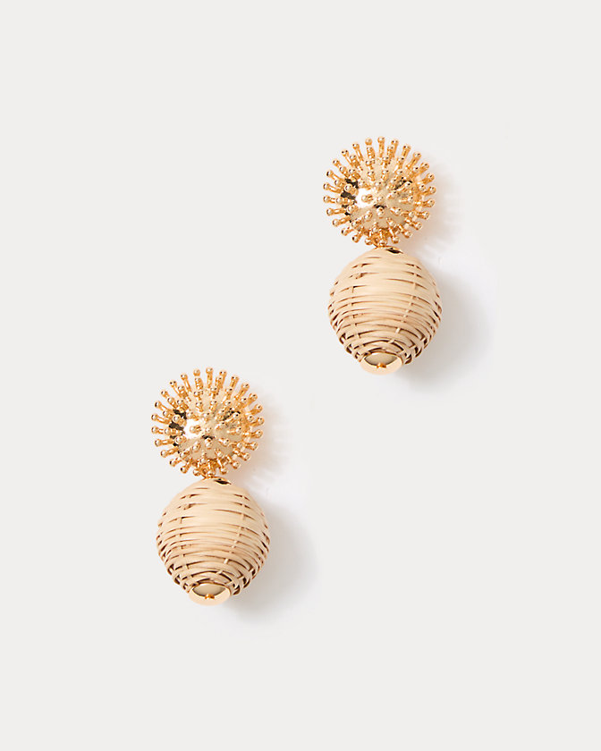 Summer Shorelines Wicker Earrings - Lilly Pulitzer Sale​