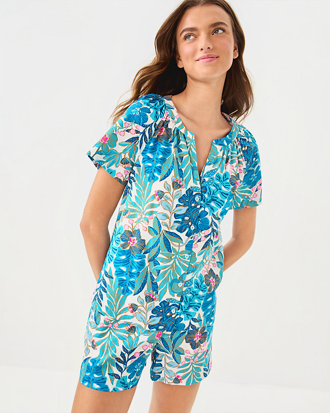 Darcey Woven Pajama Top - Lilly Pulitzer Sale​