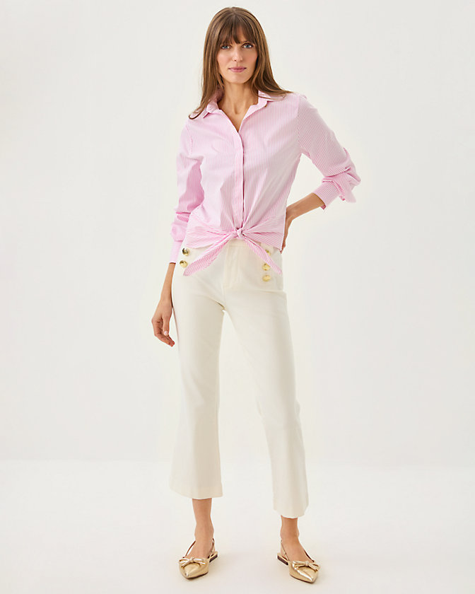 27" Parrish High Rise Crop Flare Jean - Lilly Pulitzer Sale​