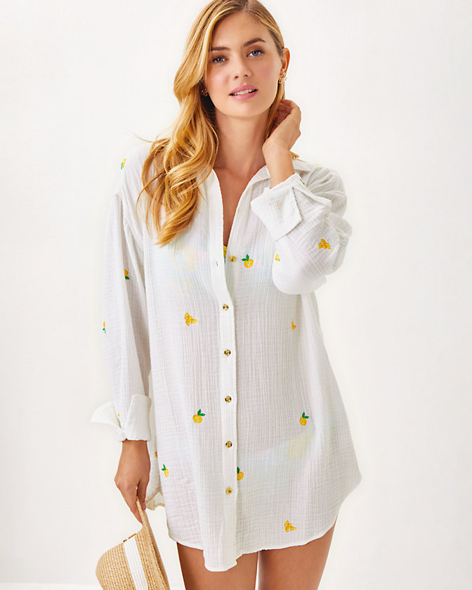 Kwitney Long Sleeve Cover-Up - Lilly Pulitzer Sale​