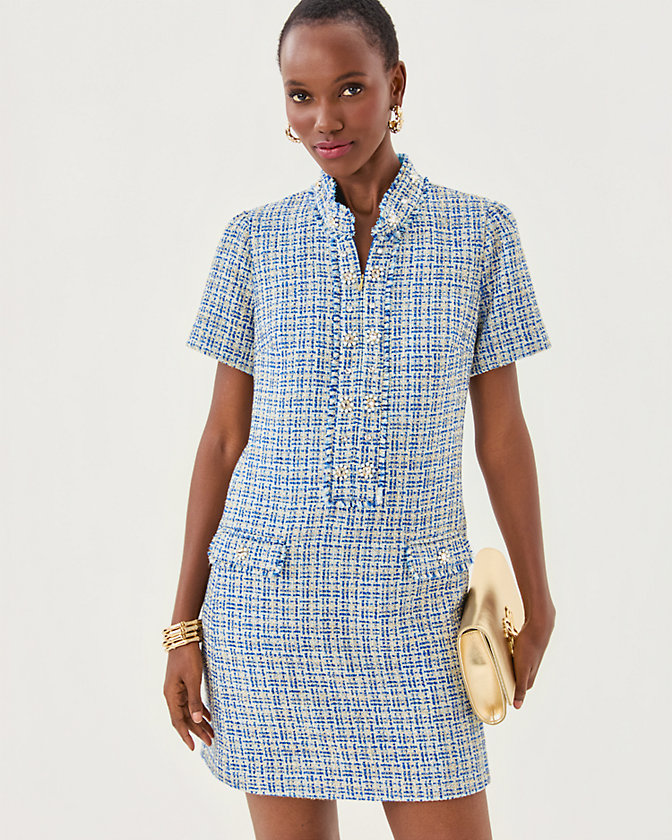 Teddy Boucle Shift Dress - Lilly Pulitzer Sale​