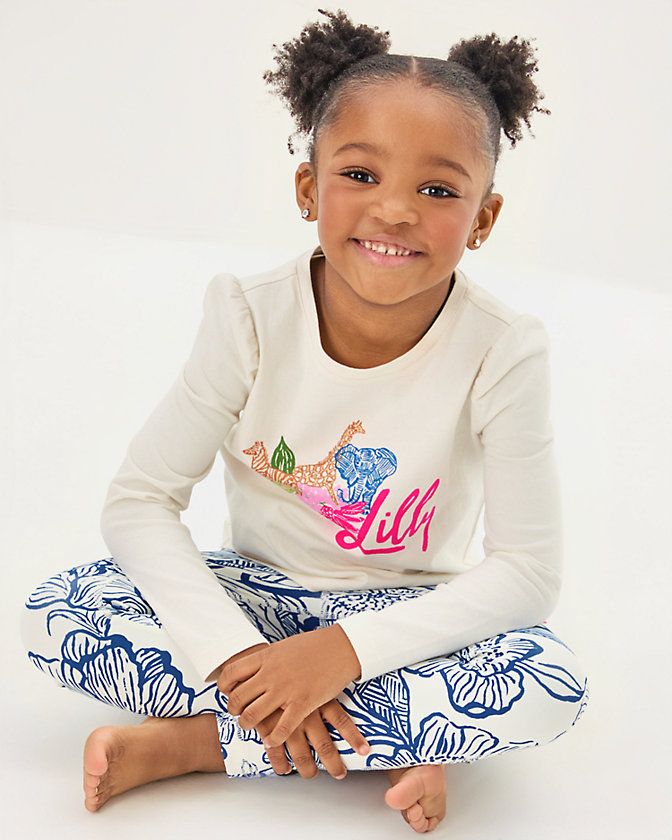 Girls Mini Jansen Long Sleeve Top - Lilly Pulitzer Sale​