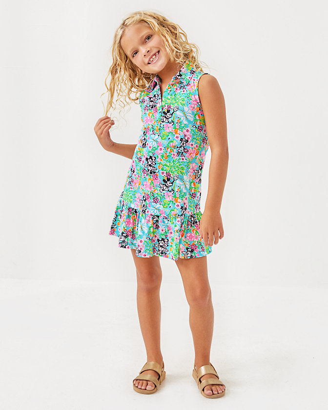 Lilly Hearts Disney Girls Mini Riegan Dress - Lilly Pulitzer Sale​