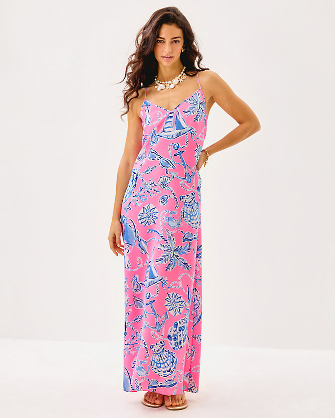Verica Silk Maxi Dress - Lilly Pulitzer Sale​