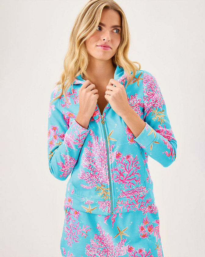 Avida Zip-Up Terry Hoodie - Lilly Pulitzer Sale​