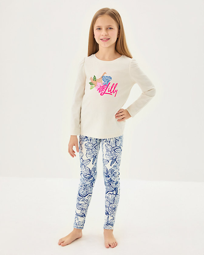 UPF 50+ Luxletic Girls Mini Weekender Legging - Lilly Pulitzer Sale​