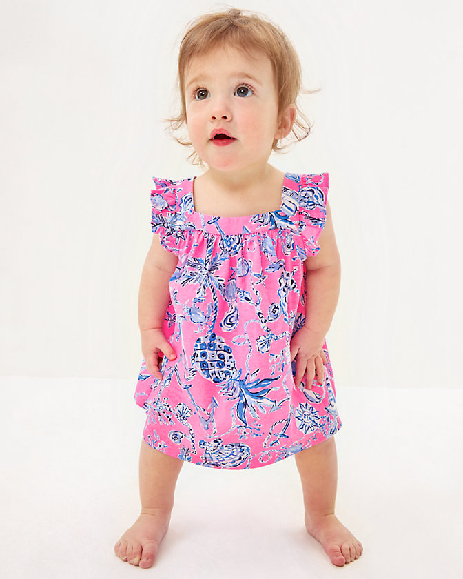 Plumeria Infant Dress - Lilly Pulitzer Sale​