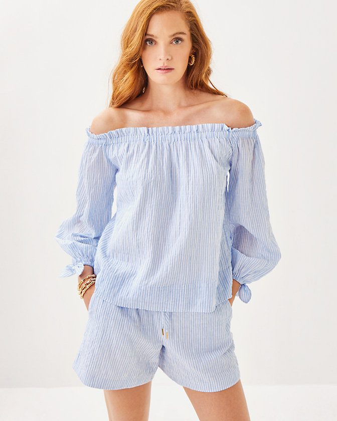 Jamielynn Off-the-Shoulder Top - Lilly Pulitzer Sale​