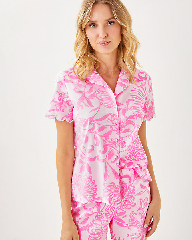 Marlita Pajama Top - Lilly Pulitzer Sale​