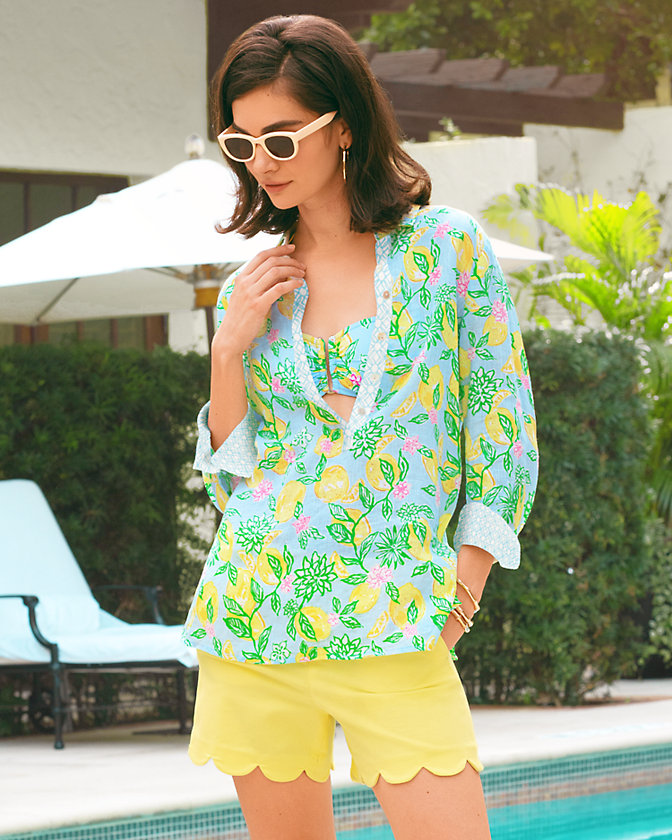 Riverlyn Pieced Print Tunic - Lilly Pulitzer Sale​