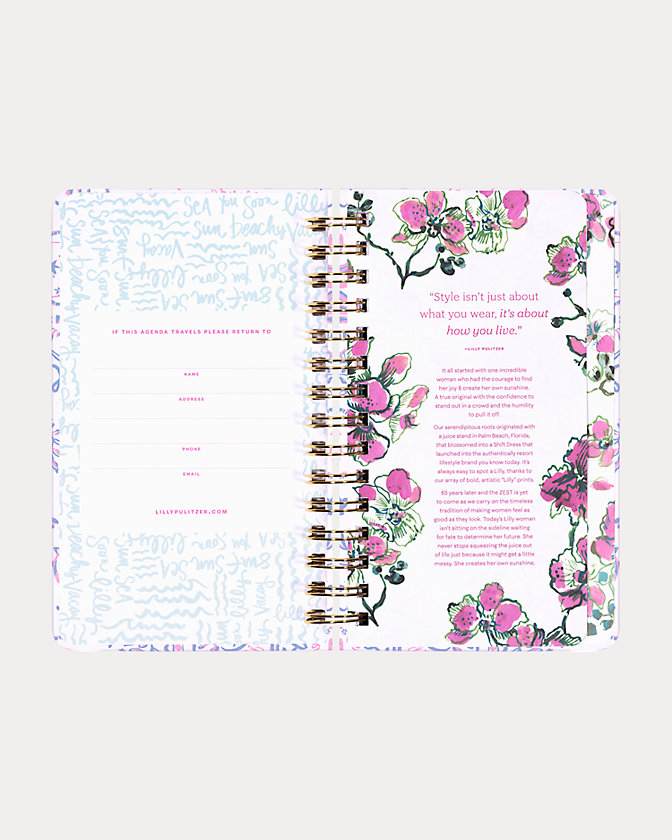 2025-2026 17 Month Medium Agenda - Lilly Pulitzer Sale​