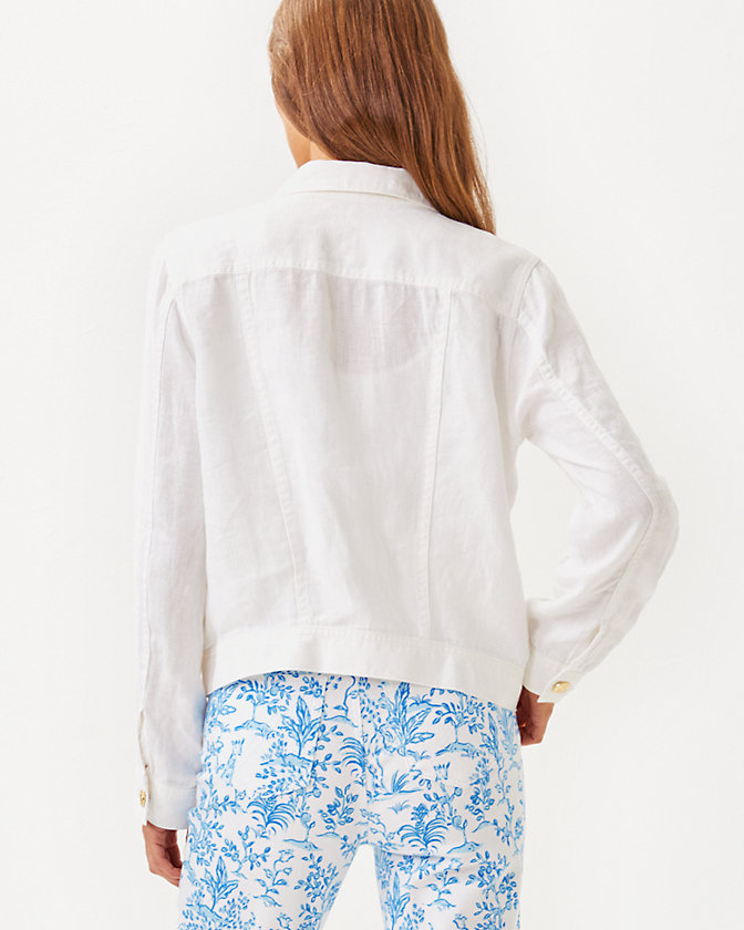 Seaspray Linen Jacket - Lilly Pulitzer Sale​