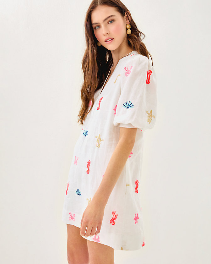 Mialeigh Linen Dress - Lilly Pulitzer Sale​