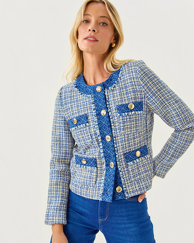 Ascena Boucle Jacket - Lilly Pulitzer Sale​