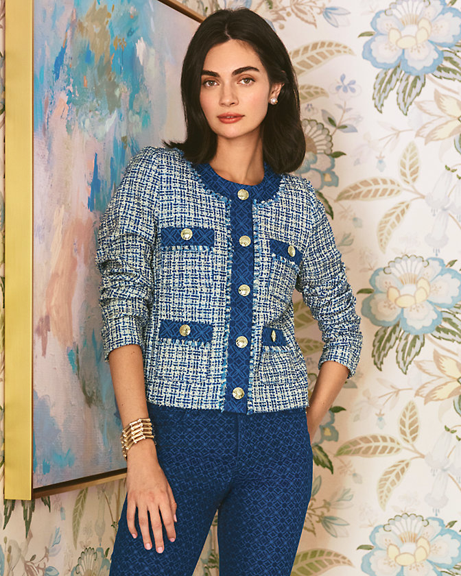 Ascena Boucle Jacket - Lilly Pulitzer Sale​