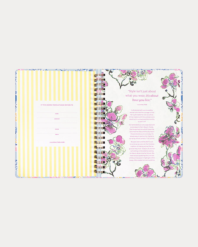 2025-2026 17 Month Jumbo Agenda - Lilly Pulitzer Sale​