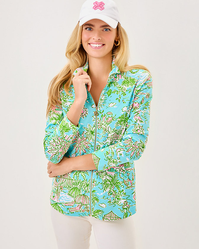 UPF 50+ Leona Zip-Up Jacket - Lilly Pulitzer Sale​