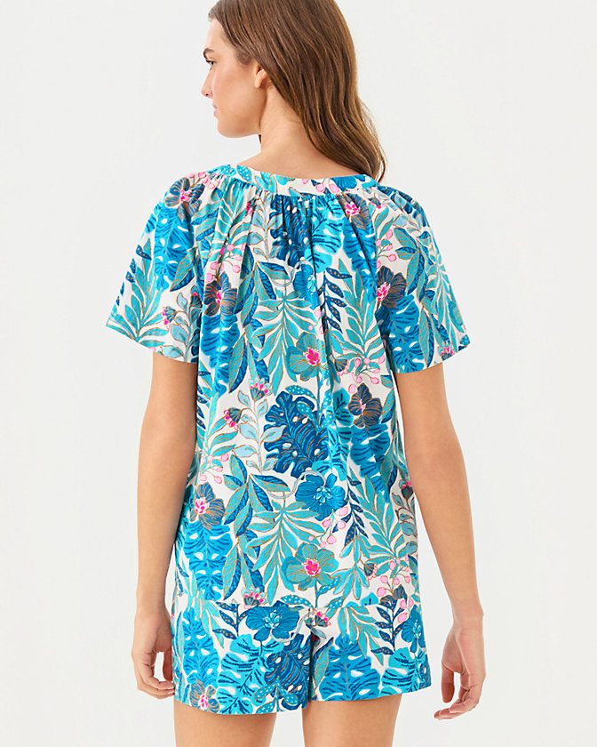 Darcey Woven Pajama Top - Lilly Pulitzer Sale​